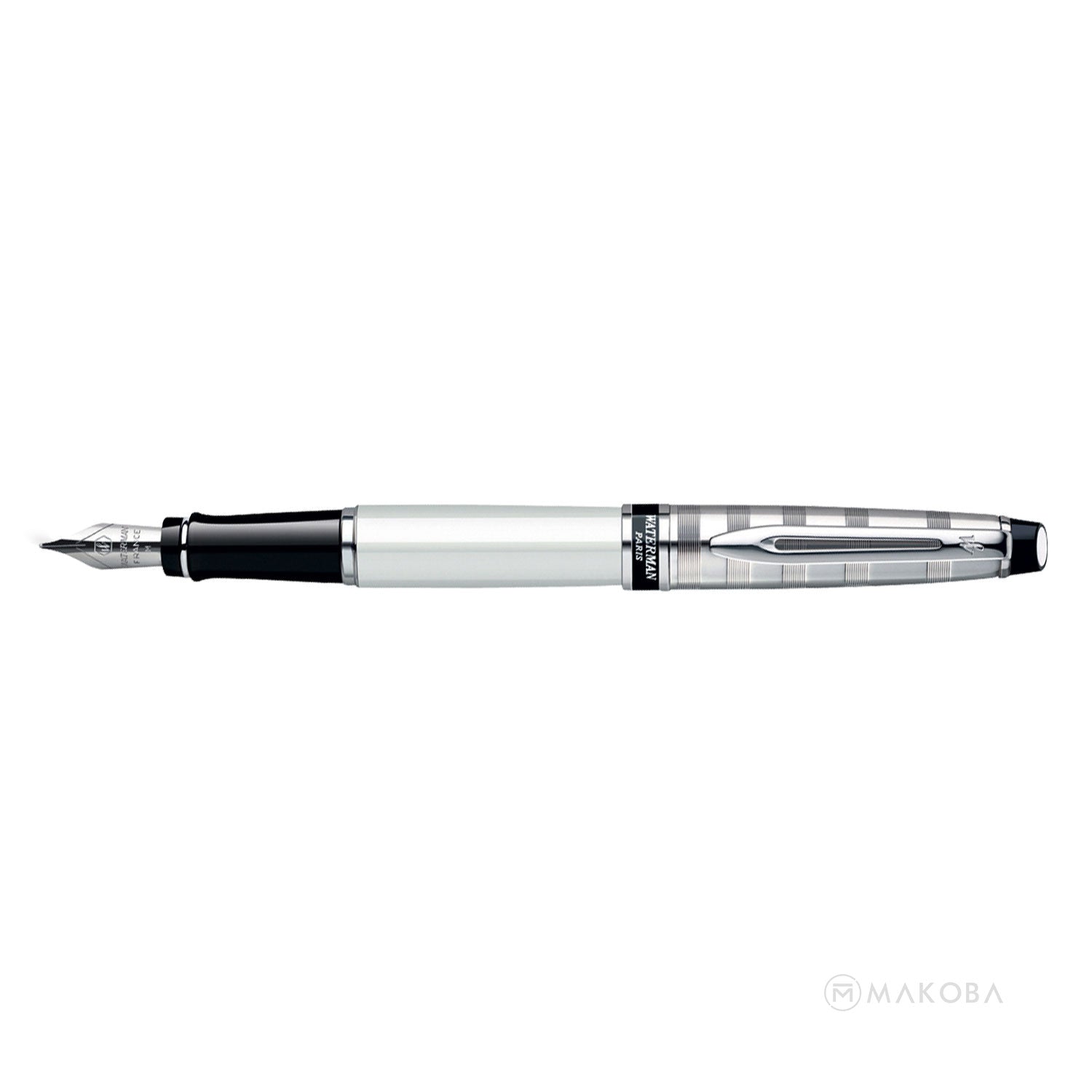 Waterman Expert Fountain Pen - Deluxe White CT Waterman