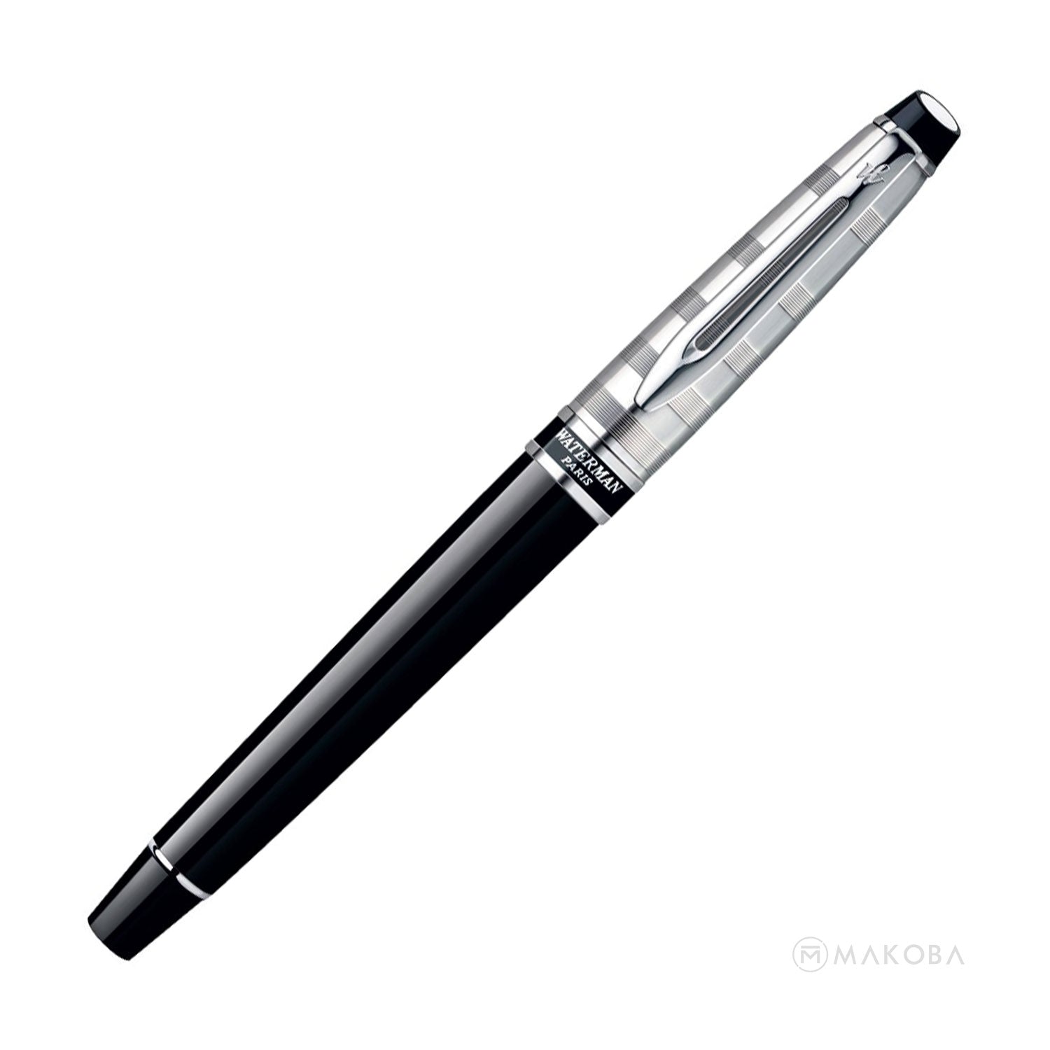Waterman Expert Roller Ball Pen - Deluxe Black CT Waterman