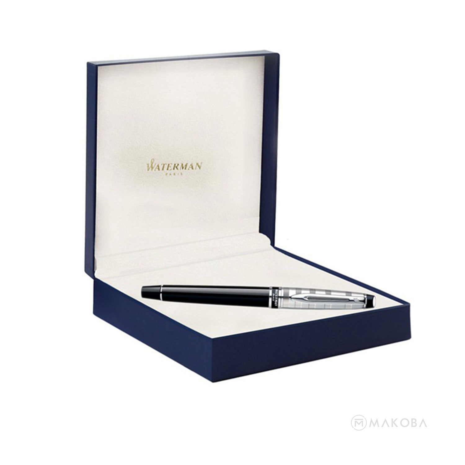 Waterman Expert Roller Ball Pen - Deluxe Black CT Waterman