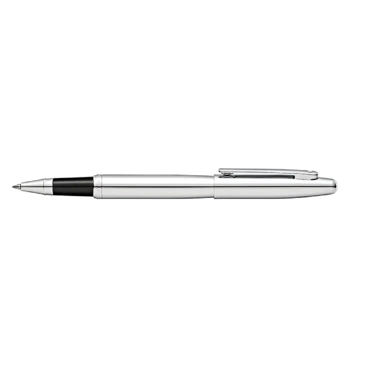 Sheaffer VFM E9421 Polished Chrome with Chrome Trim Rollerball Pen William Penn