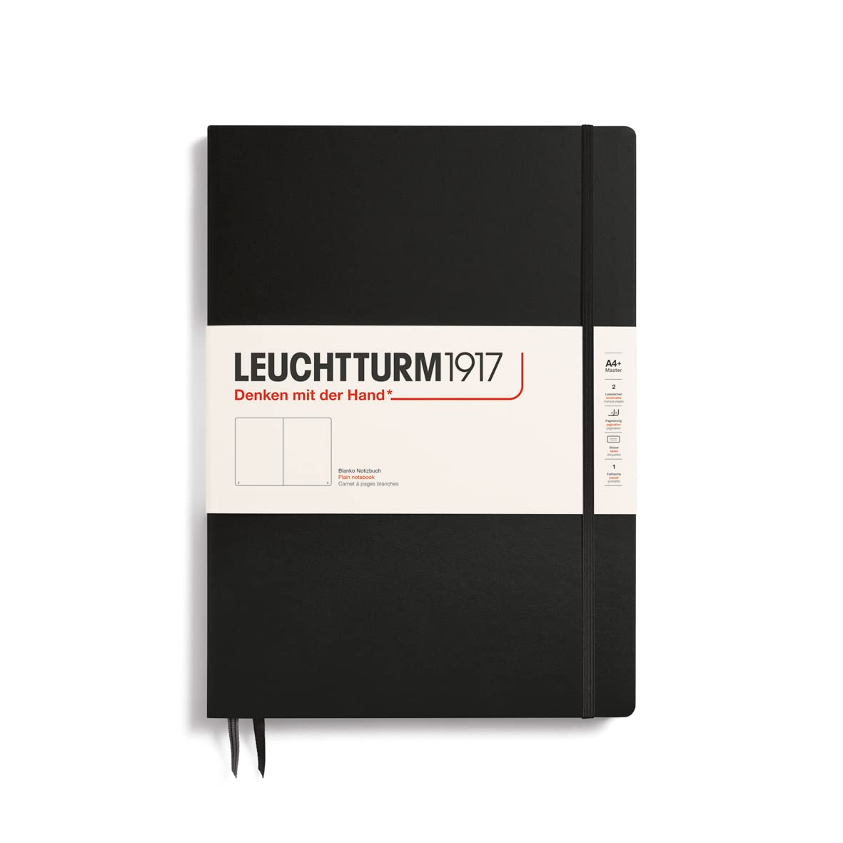 LEUCHTTURM1917 Medium A5 Ruled Hardcover Notebook Leuchtturm1917