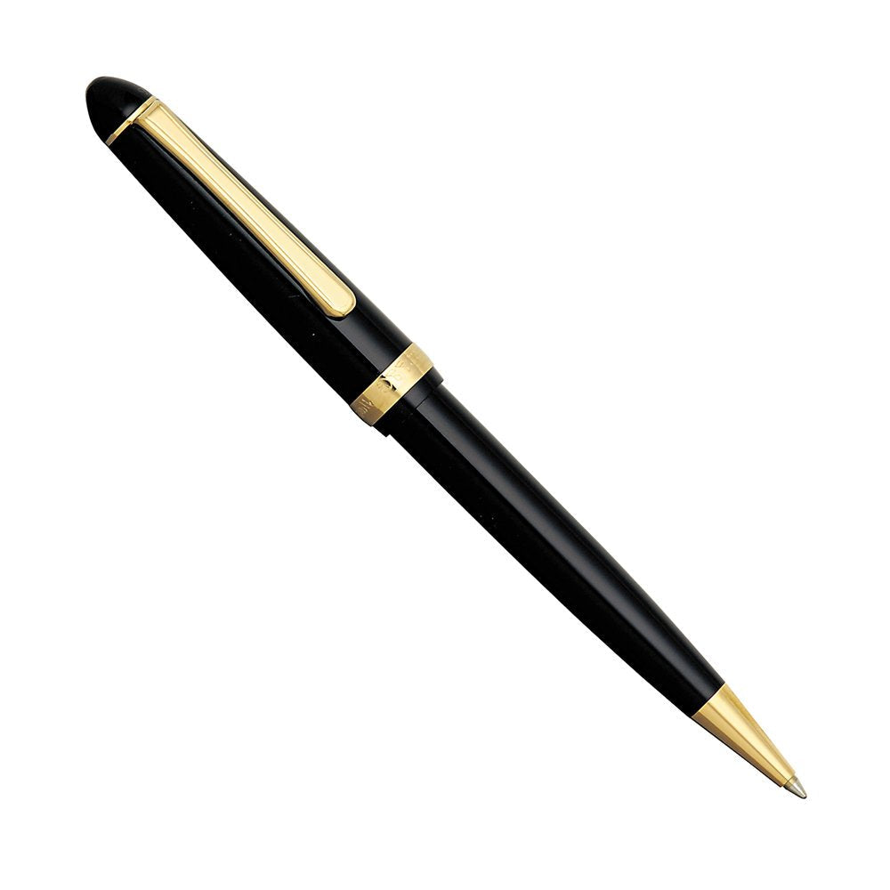 Platinum # 3776 Century ballpoint pen Black Diamond Platinum
