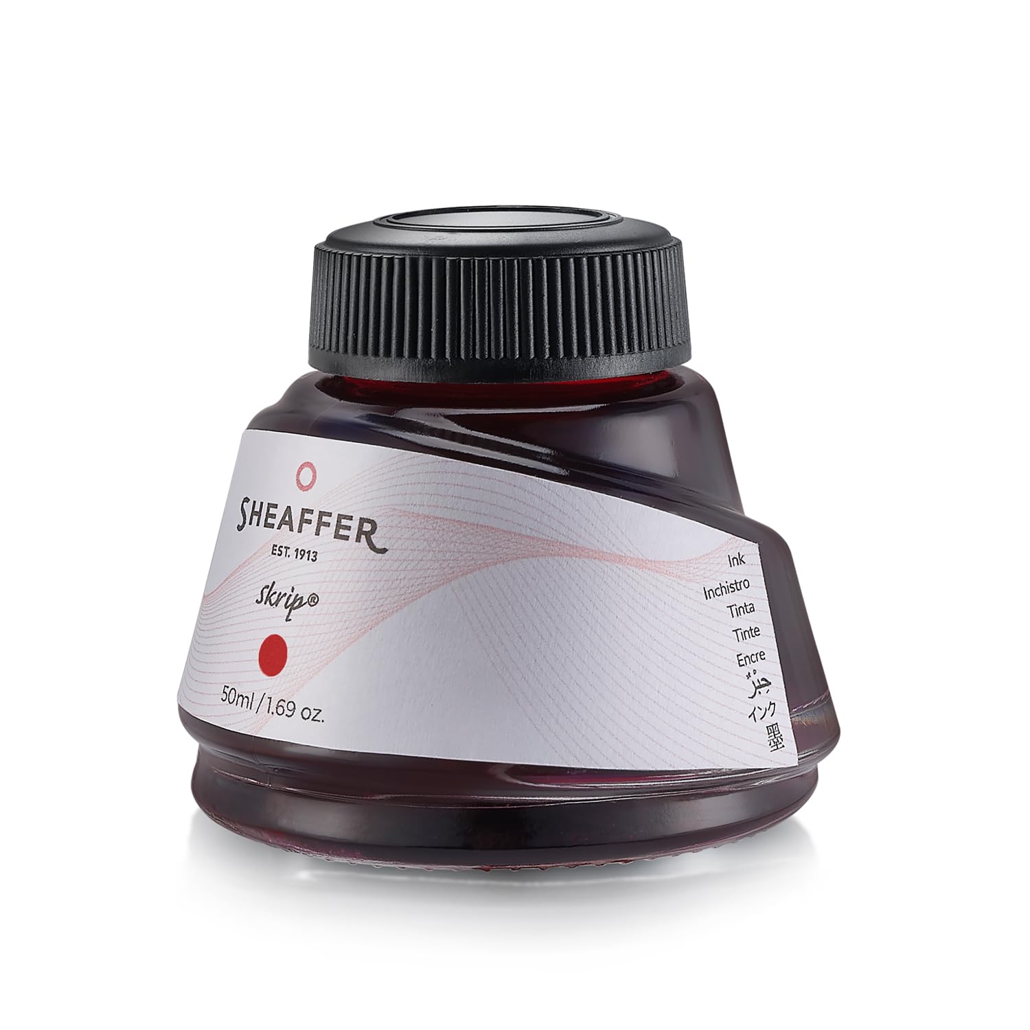 Sheaffer Skrip Ink Bottle, Red - 50ml Sheaffer