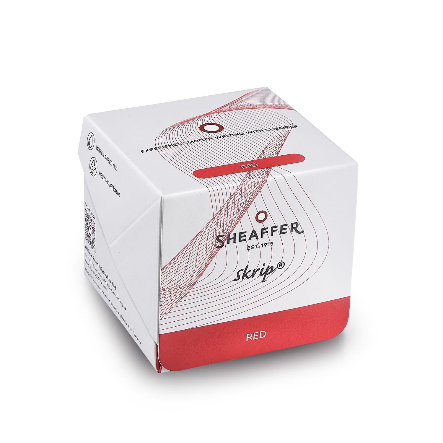 Sheaffer Skrip Ink Bottle, Red - 50ml Sheaffer
