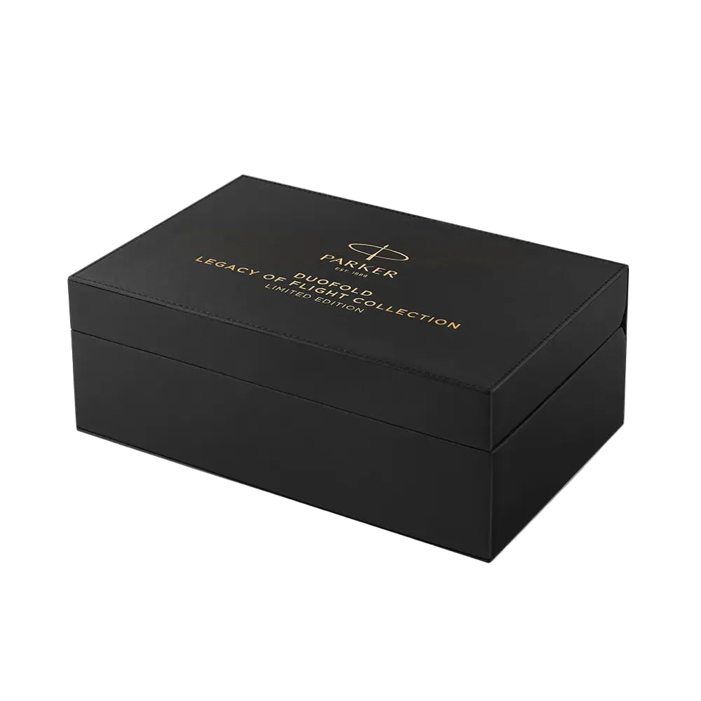 Parker Duofold Legacy of Flight Limited Edition Matt Black FP 18K (M)