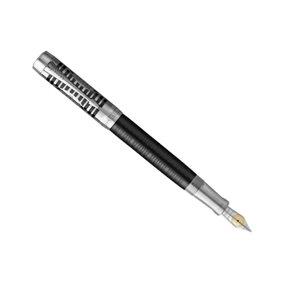 Parker Duofold Legacy of Flight Limited Edition Matt Black FP 18K (M)