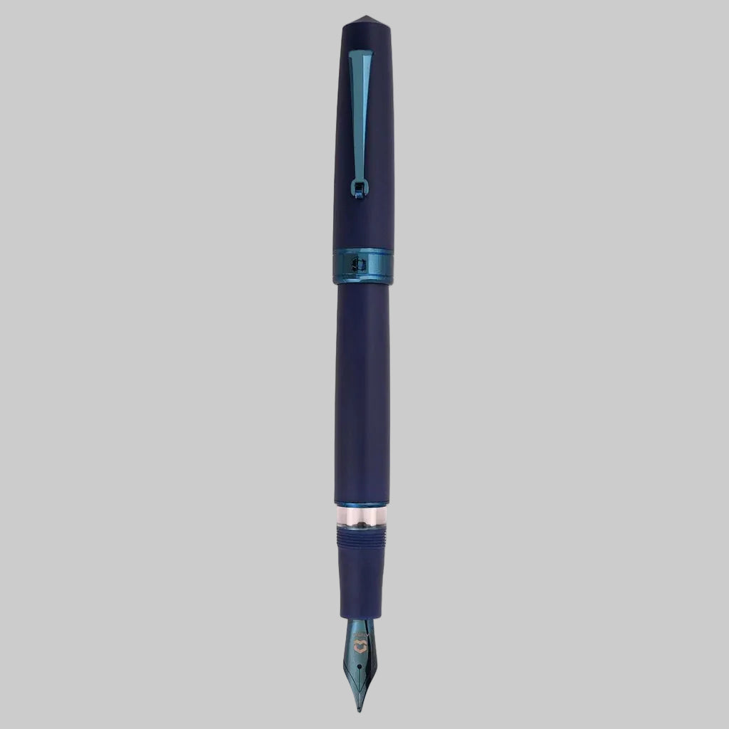 Arista One Navy Blue PVD Fountain Pen Arista