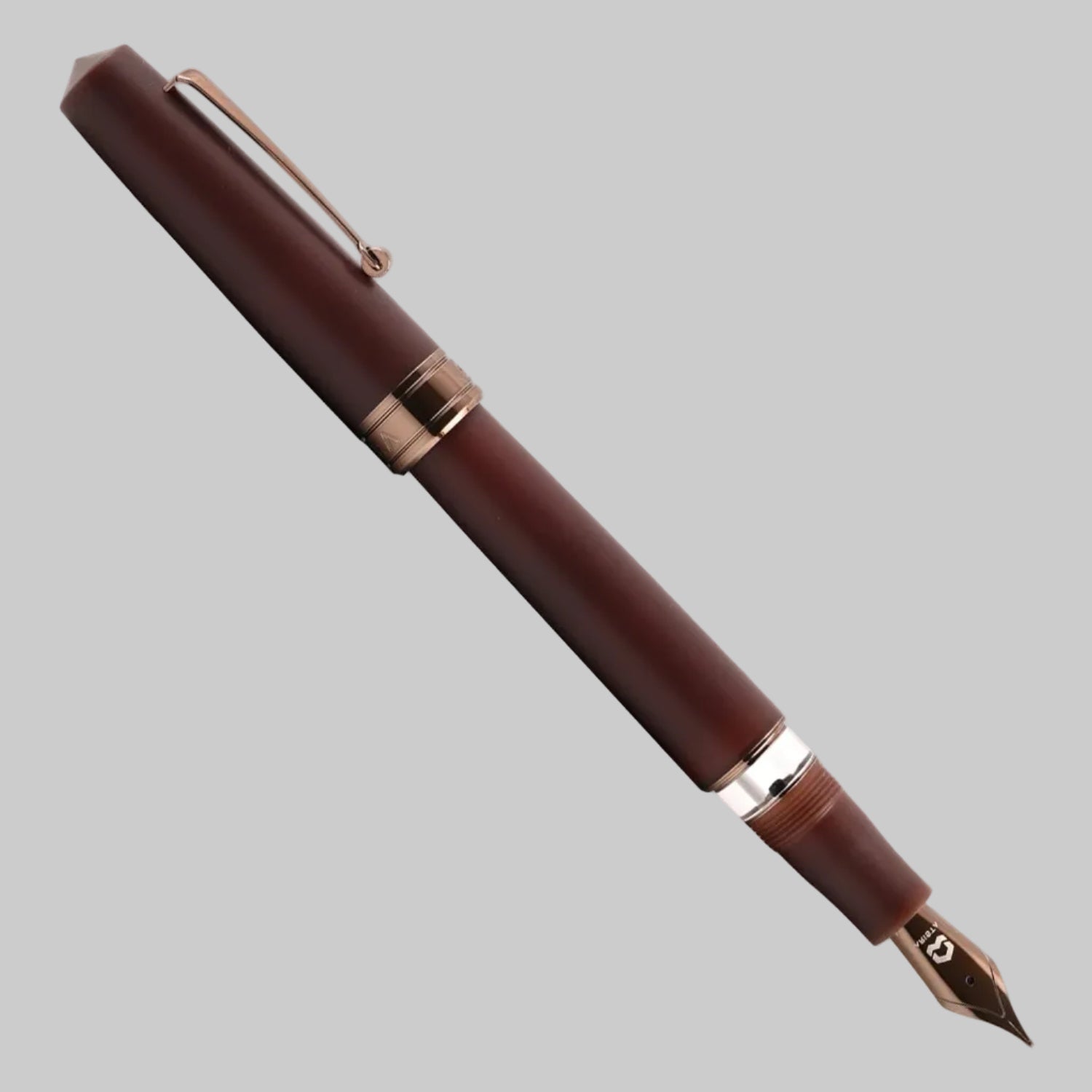 Arista One Fountain Pen Matte Chocolate Brown Arista
