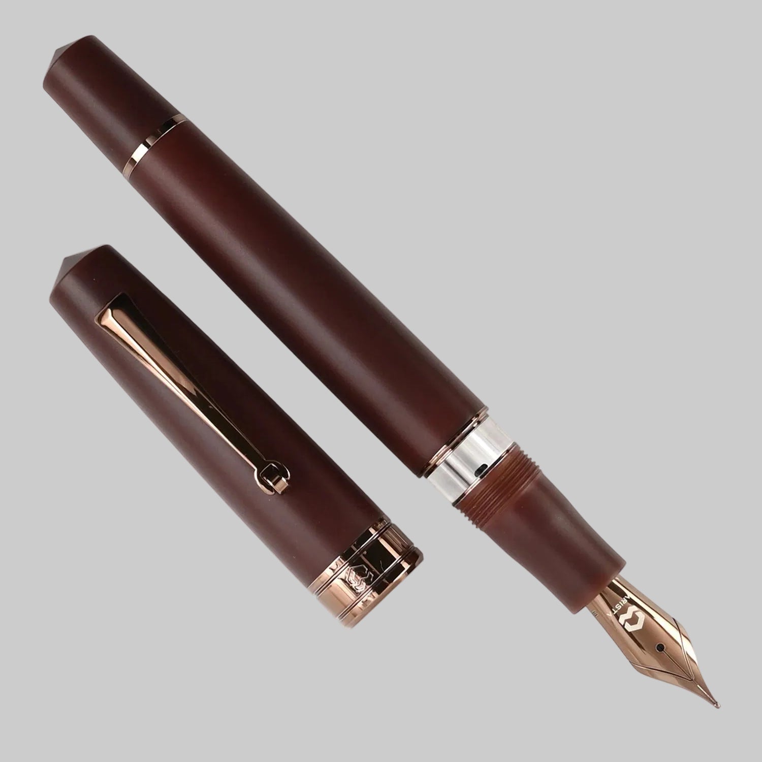 Arista One Fountain Pen Matte Chocolate Brown Arista
