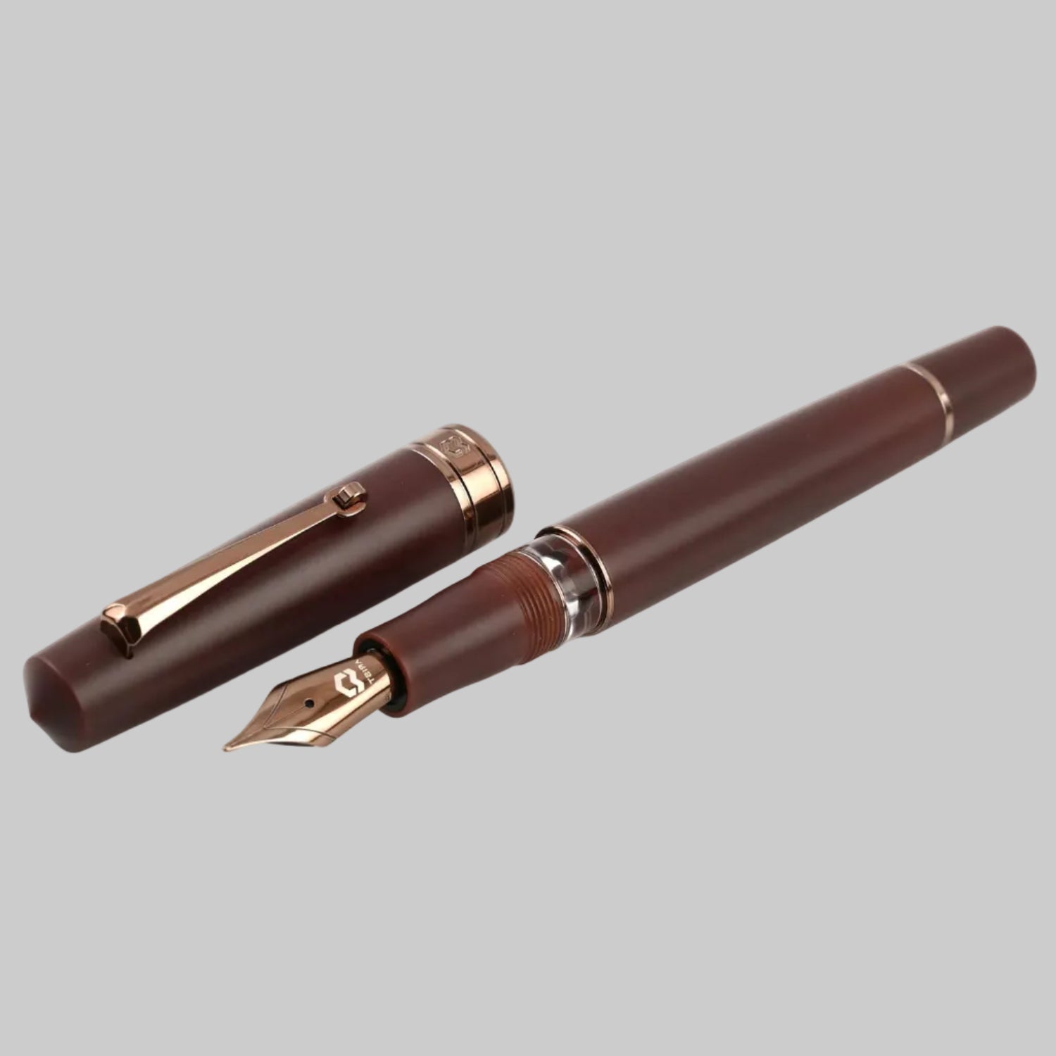 Arista One Fountain Pen Matte Chocolate Brown Arista