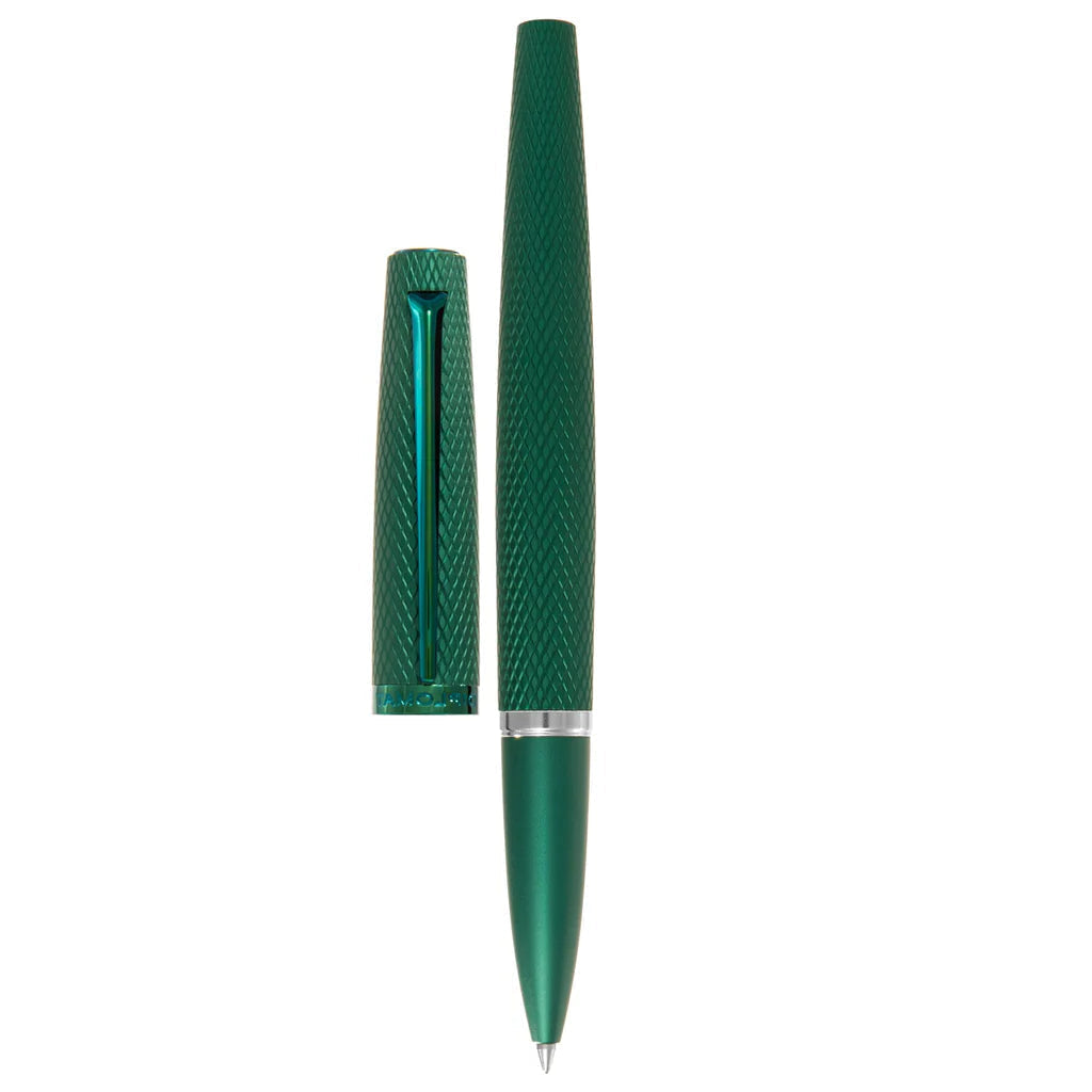 Diplomat Viper Green Guilloche Fountain Pen Diplomat