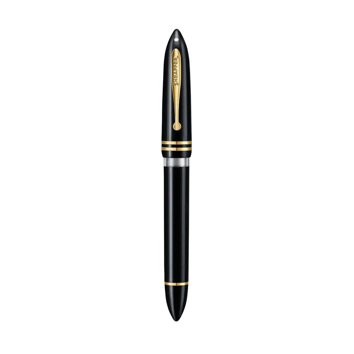 Sheaffer Balance III Glossy Black GT Fountain Pen (EF, F, M, B)