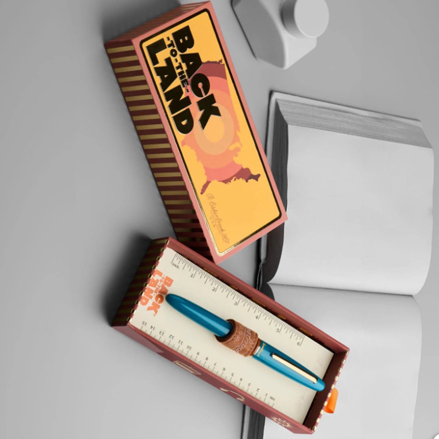 Esterbrook Back to the Land Estie Fountain Pen - Funky Lake GT esterbrook