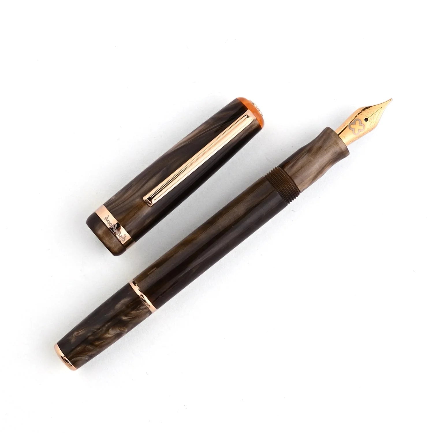 Esterbrook JR Pocket Fountain Pen - Pumpkin Latte GT esterbrook