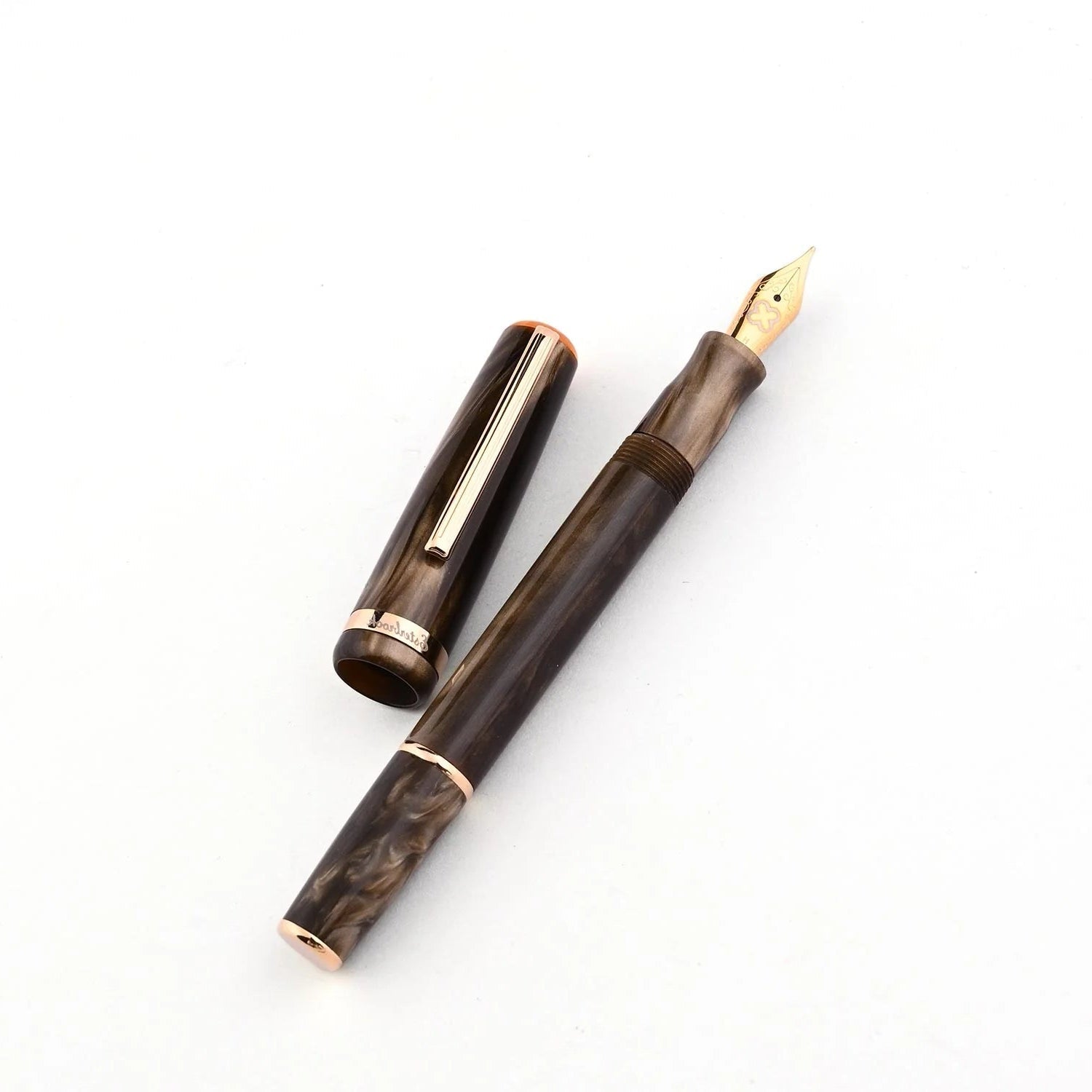 Esterbrook JR Pocket Fountain Pen - Pumpkin Latte GT esterbrook