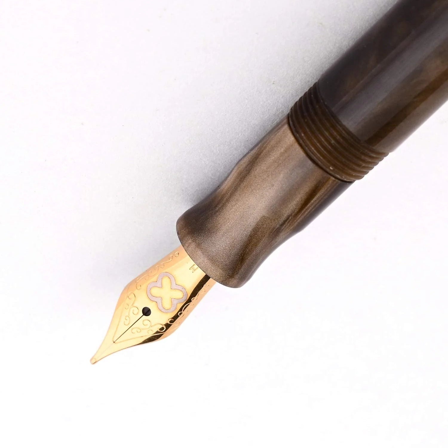 Esterbrook JR Pocket Fountain Pen - Pumpkin Latte GT esterbrook