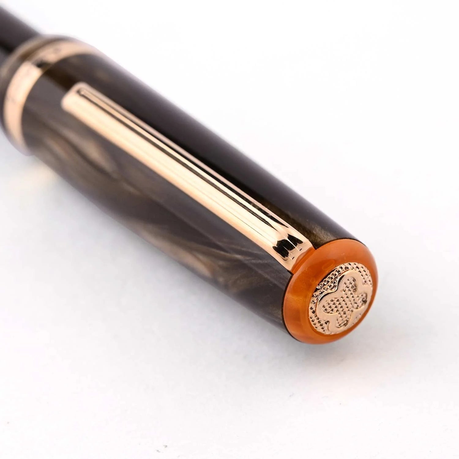 Esterbrook JR Pocket Fountain Pen - Pumpkin Latte GT esterbrook