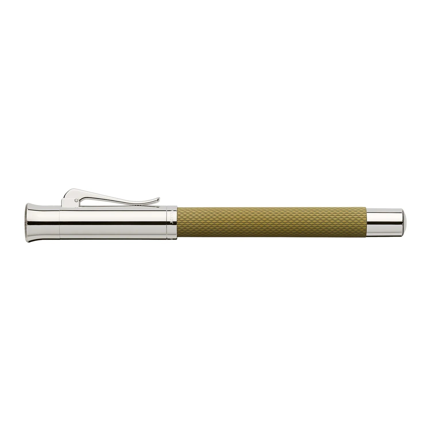 Graf Von Faber-Castell Guilloche Fountain Pen - Olive Green GVFC