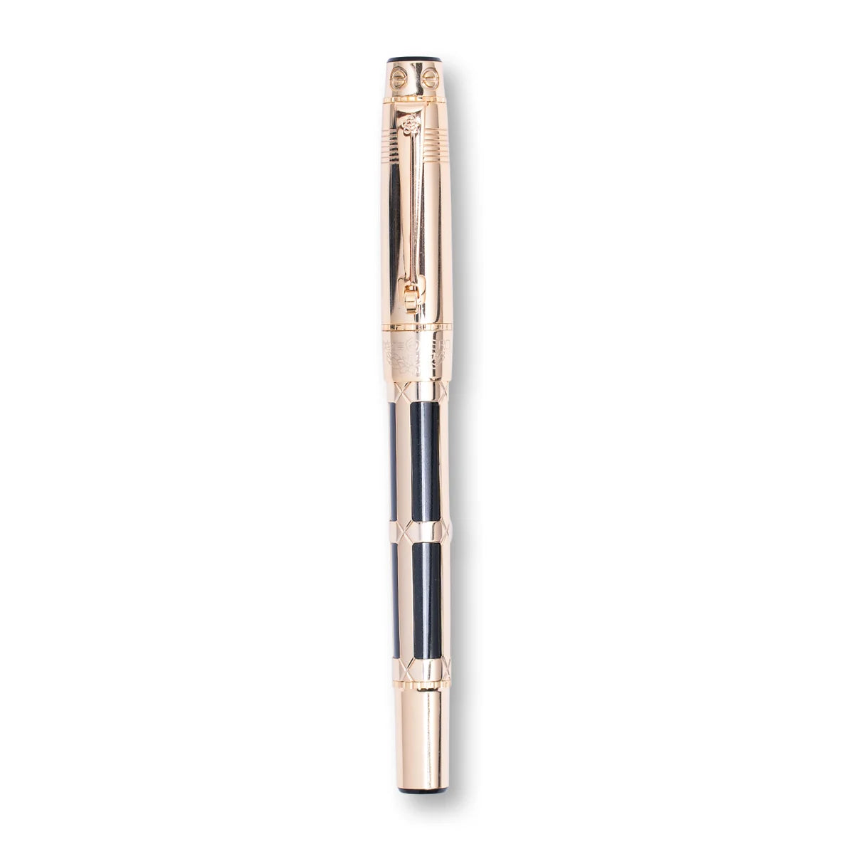 Hero 2065- 10K - Gold Nib FP Black  (F)