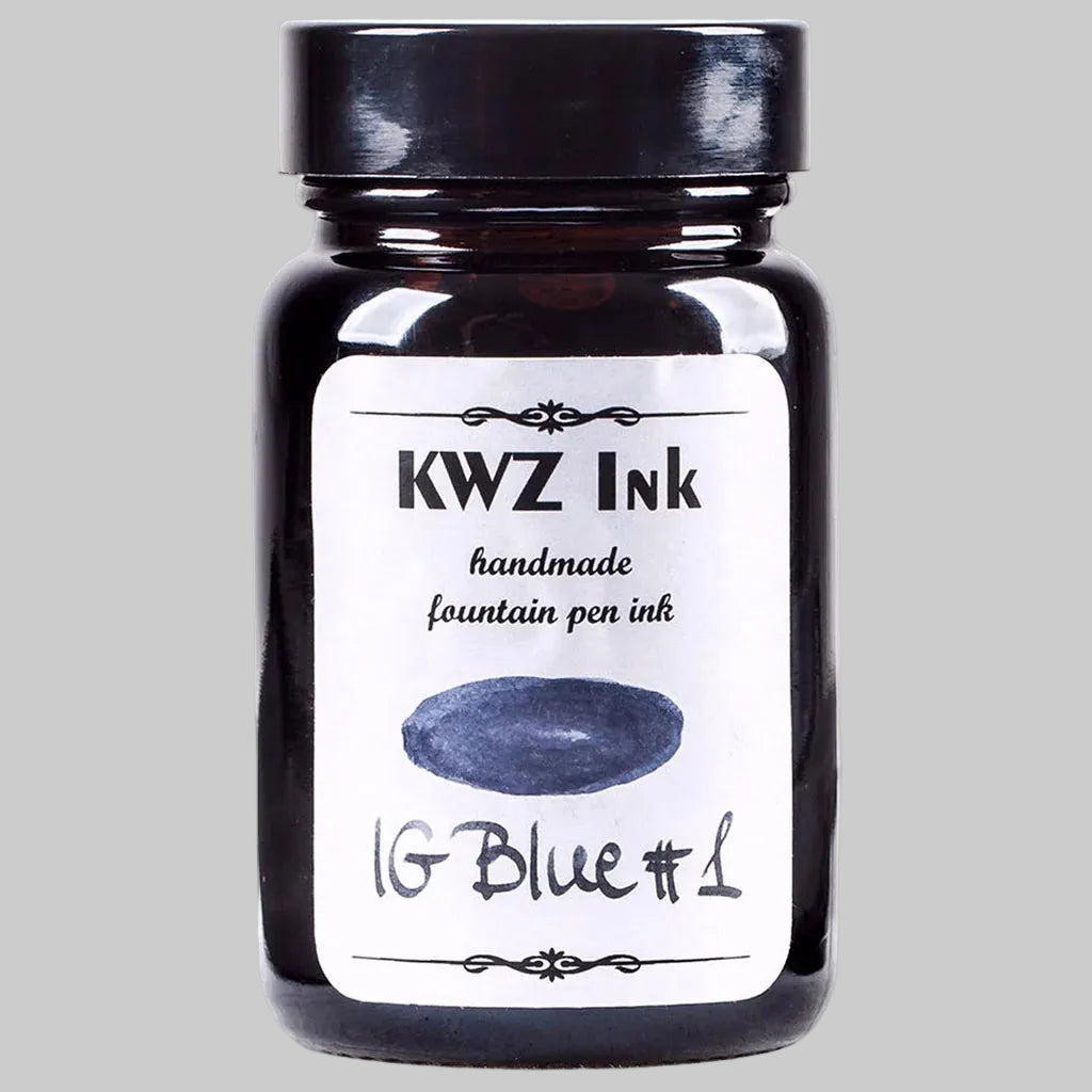 KWZ Iron Gall Blue 1 Ink Bottle 60ml KWZ