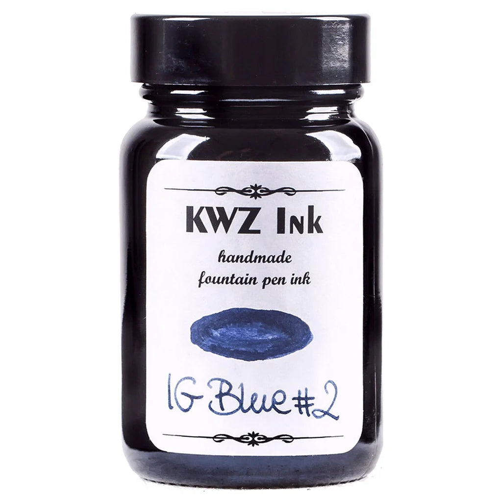 KWZ Iron Gall Ink Bottle Blue 2 (60ml) KWZ
