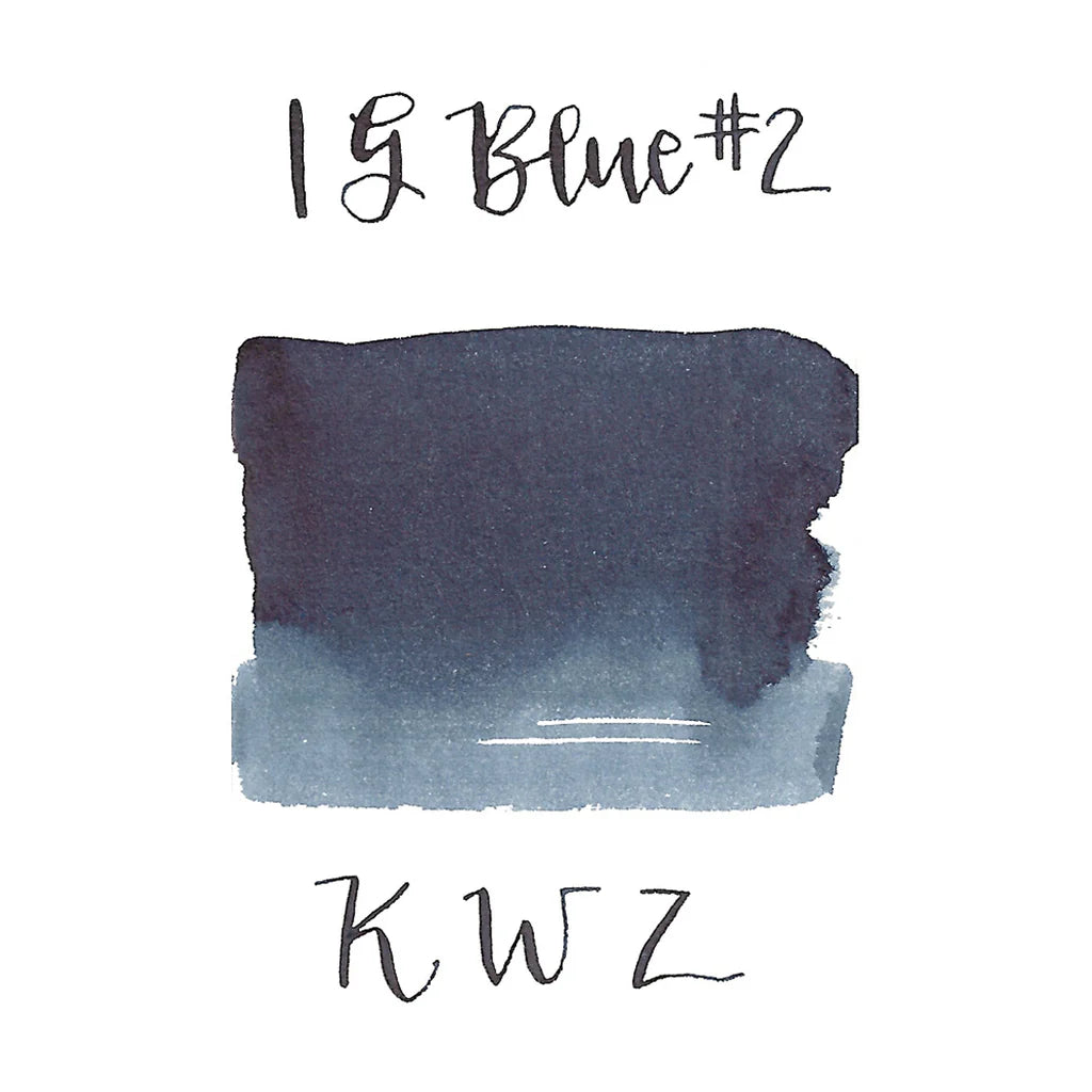 KWZ Iron Gall Ink Bottle Blue 2 (60ml) KWZ