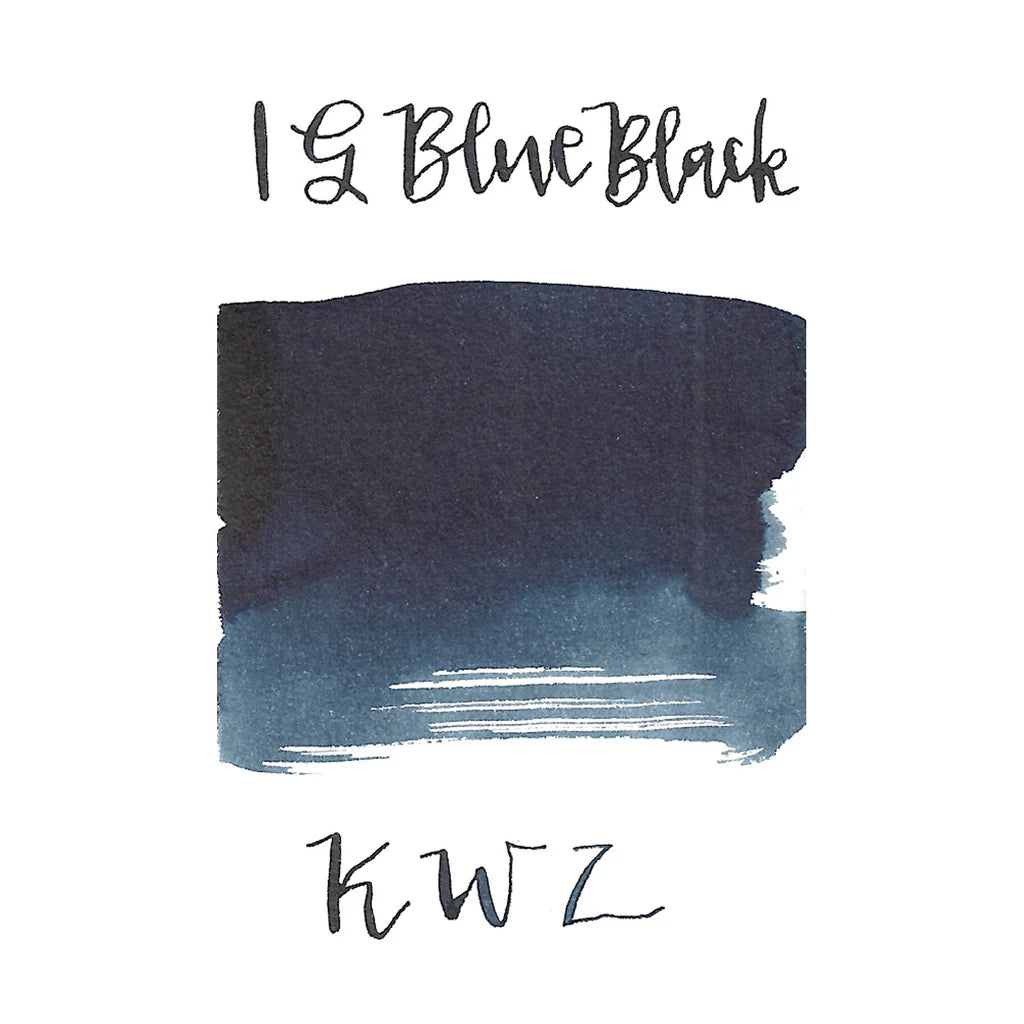 KWZ Iron Gall Ink Bottle Blue Black (60 ML) KWZ