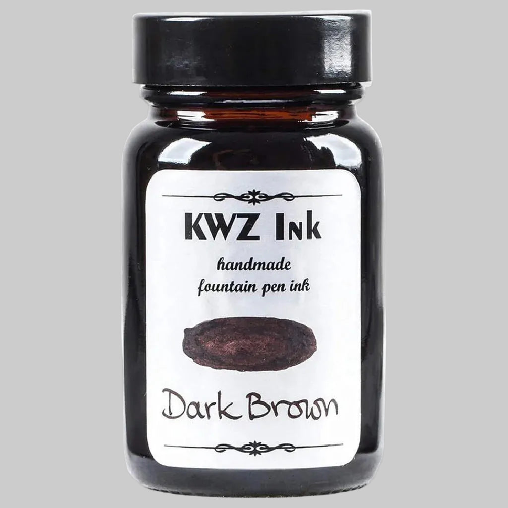 KWZ Standard Ink Bottle Dark Brown - (60ml) KWZ