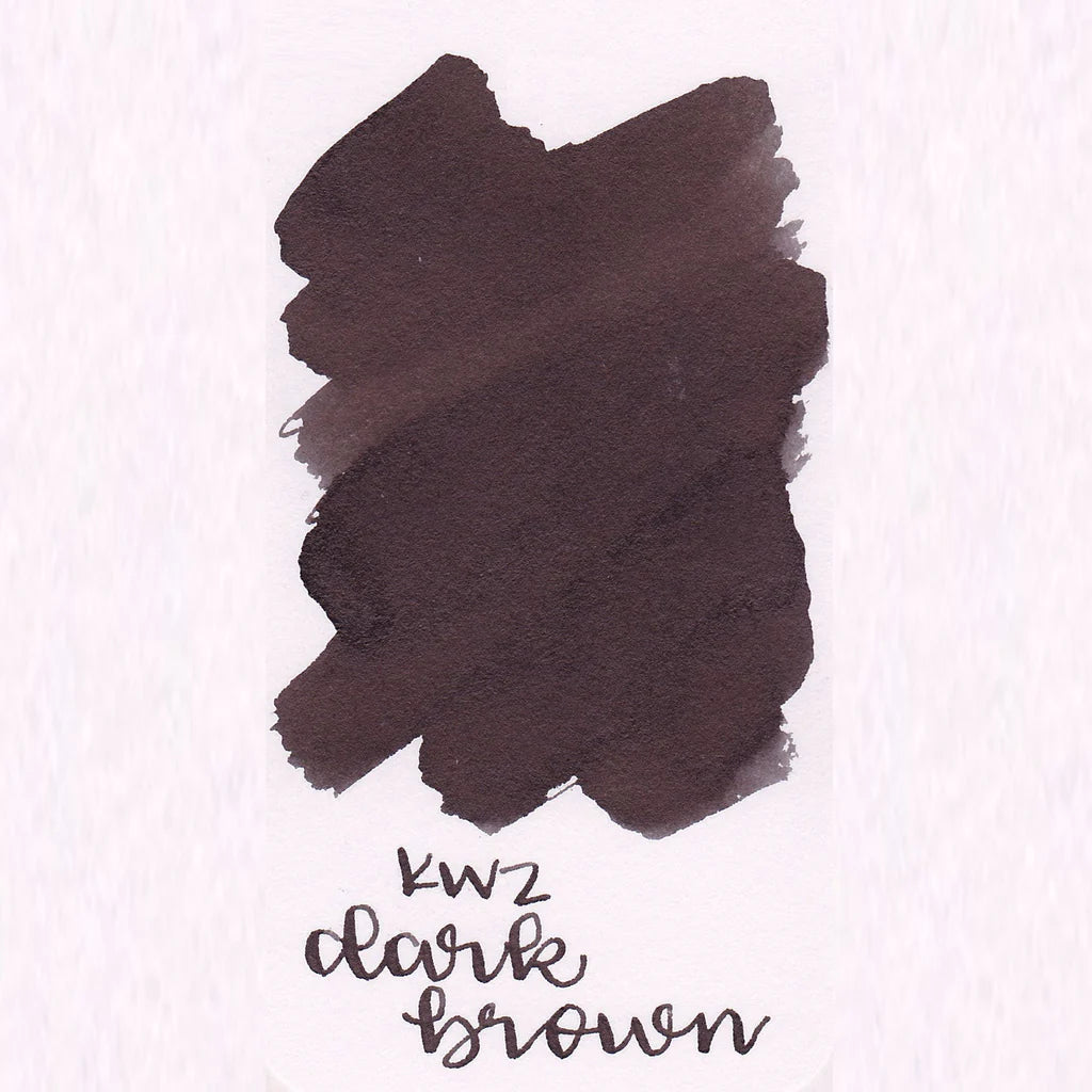 KWZ Standard Ink Bottle Dark Brown - (60ml) KWZ