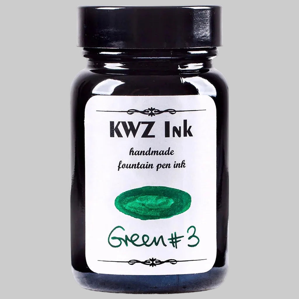 KWZ Standard Ink Bottle (Green 3 - 60 ML) KWZ