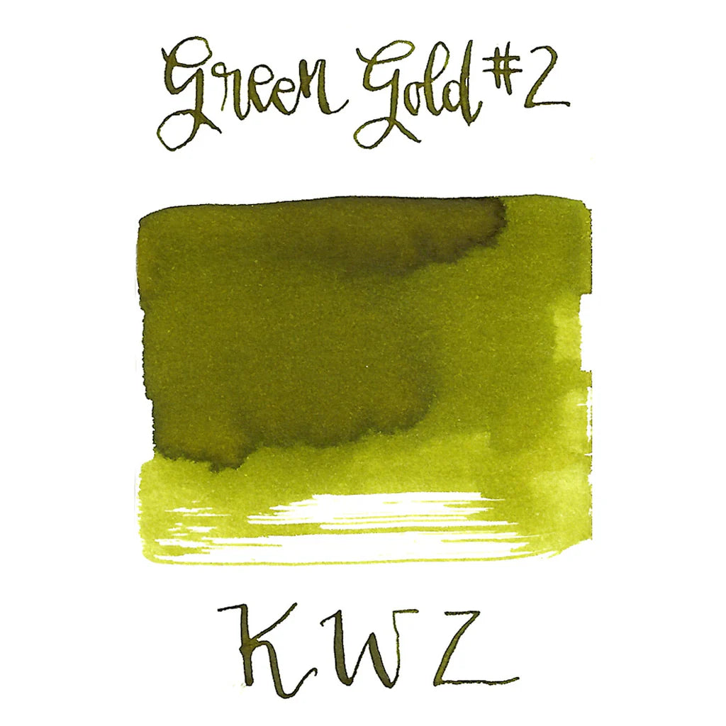 KWZ Standard Ink Bottle Green Gold 2 (60ml) KWZ