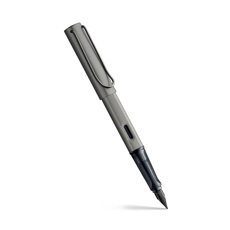 Lamy LX 057 Fountain Pen Ruthenium With Ruthenium Metal Clip Lamy