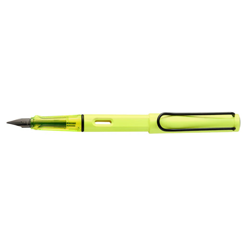 Lamy Safari Neon Yellow Fountain Pen (Special Edition) caran D'Ache