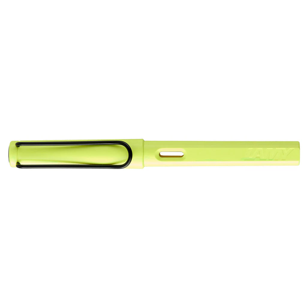 Lamy Safari Neon Yellow Fountain Pen (Special Edition) caran D'Ache