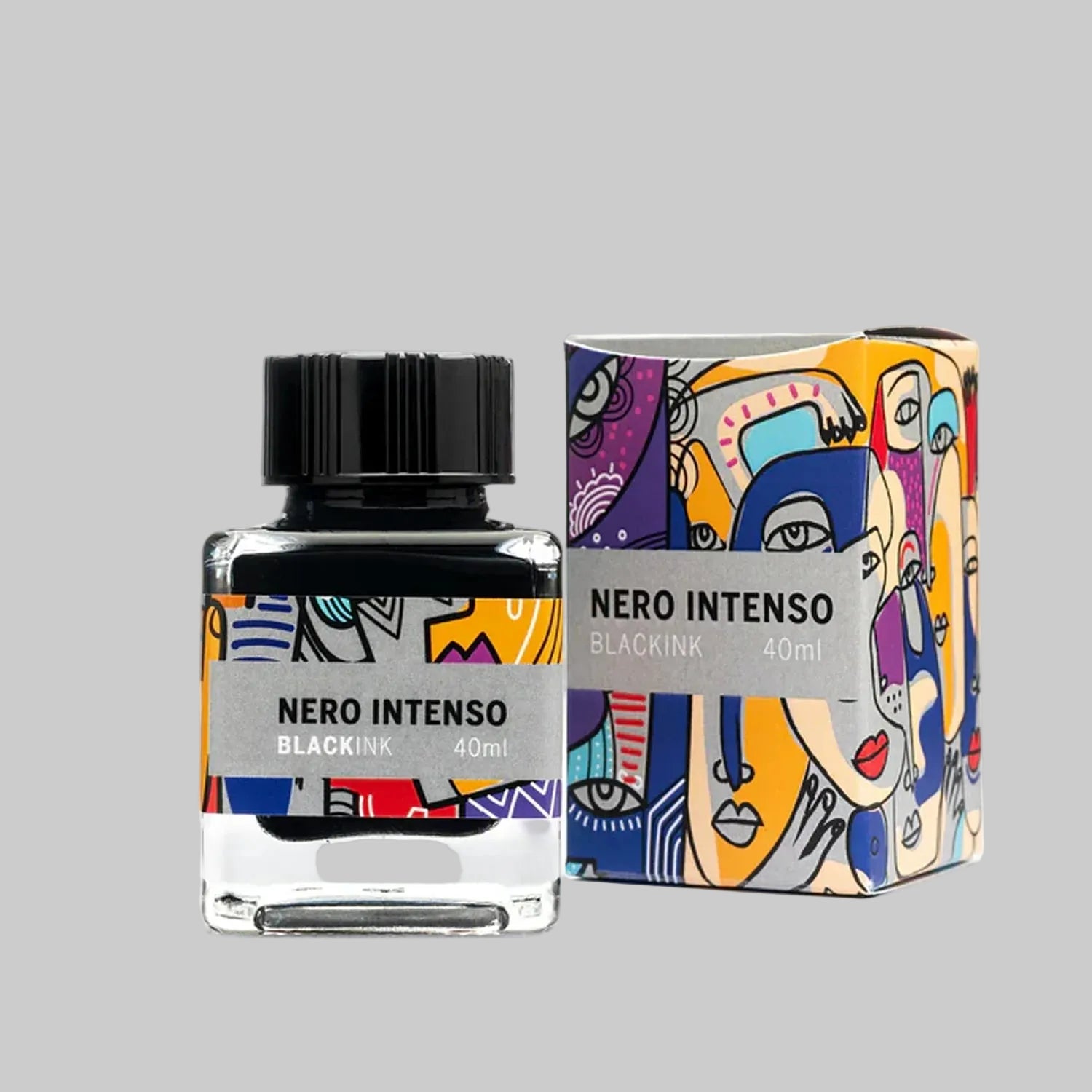 Leonardo Nero Intenso Ink Bottle, Black - 40ml Leonardo