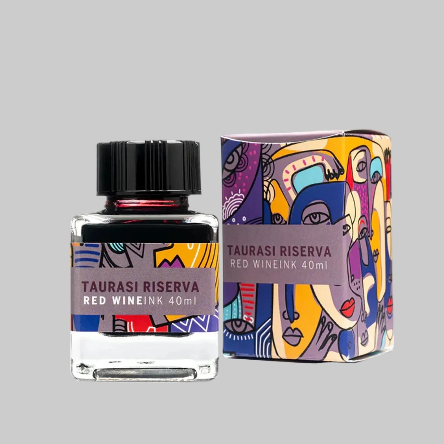 Leonardo Taurasi Red Ink Bottle, Wine - 40ml Leonardo