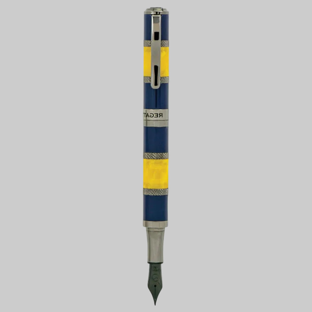 Monteverde Regatta Sport Blue/Yellow RT Fountain Pen Monteverde