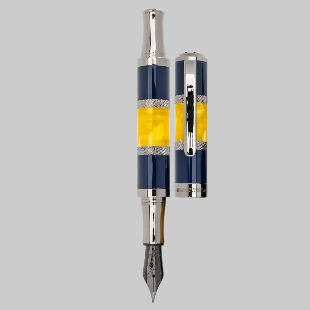 Monteverde Regatta Sport Blue/Yellow RT Fountain Pen Monteverde