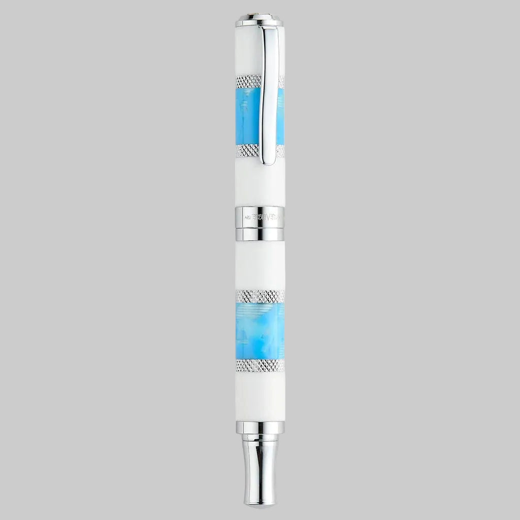 Monteverde Regatta Sport Santorini Blue CT Fountain Pen Monteverde