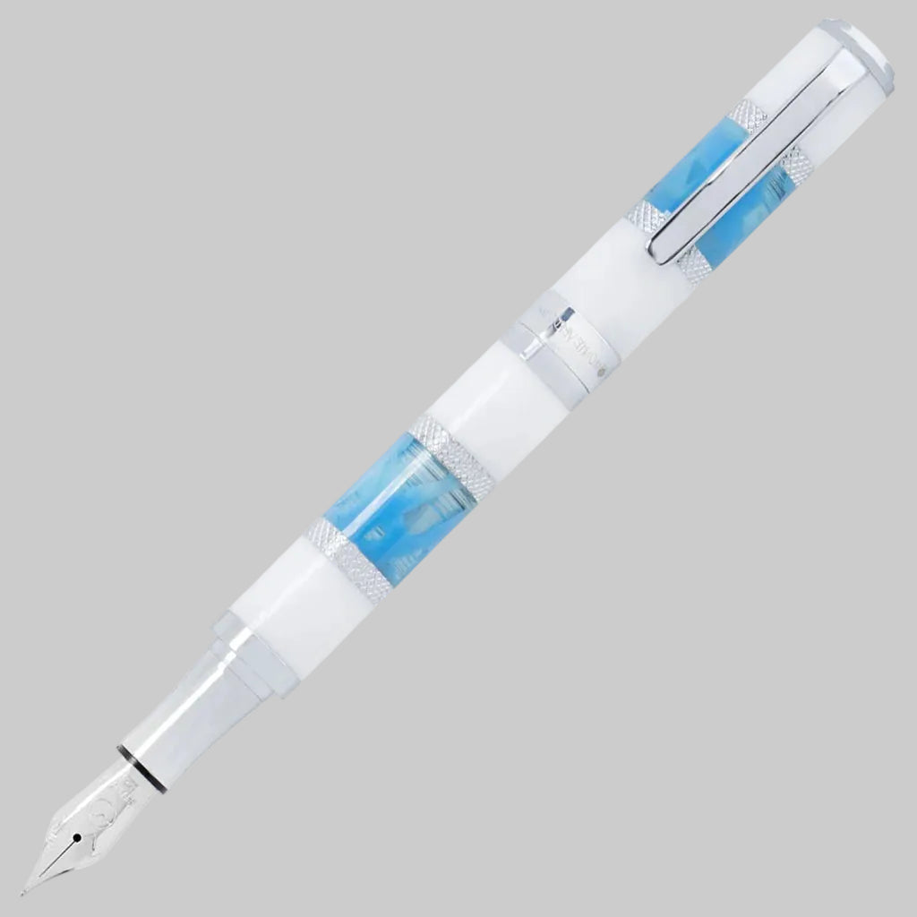 Monteverde Regatta Sport Santorini Blue CT Fountain Pen Monteverde