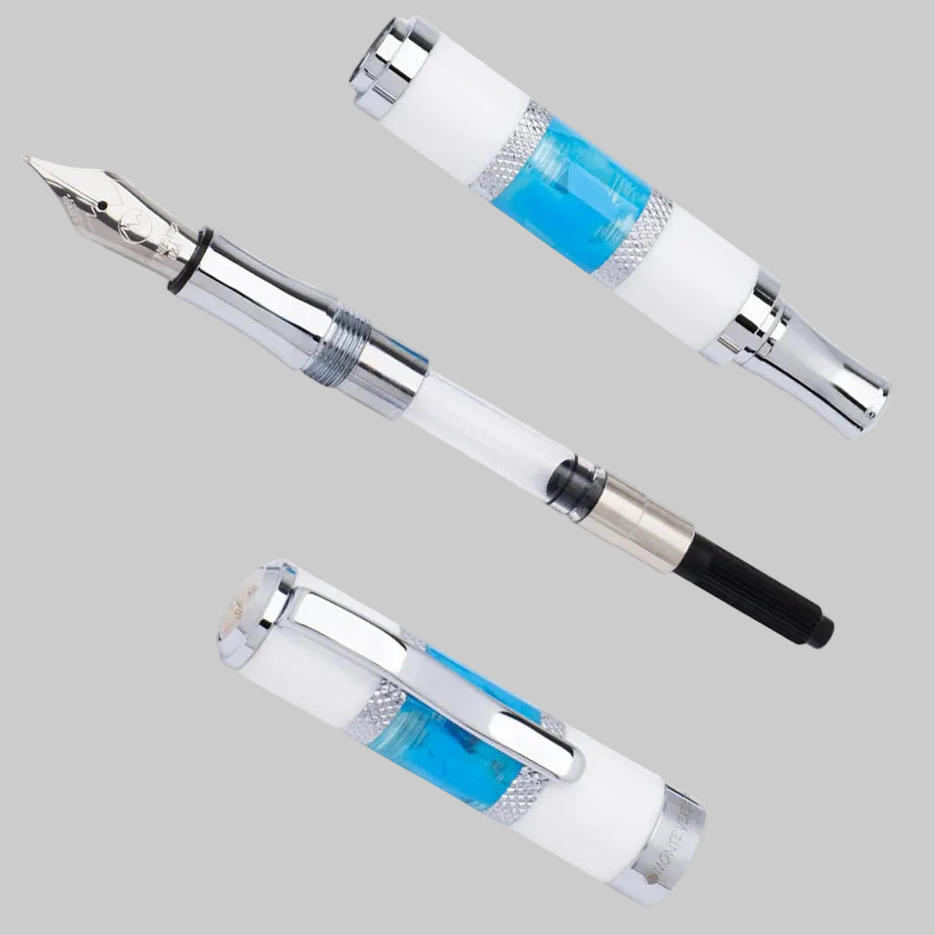 Monteverde Regatta Sport Santorini Blue CT Fountain Pen Monteverde