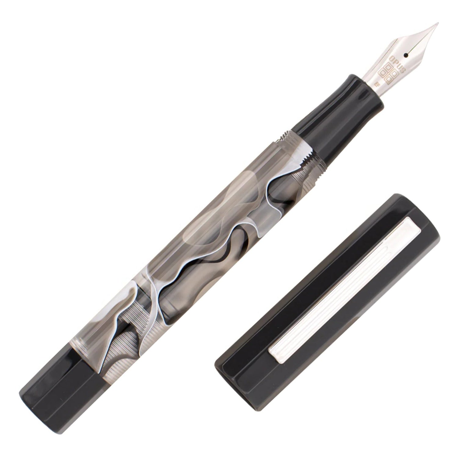 Opus 88 Flow Fountain Pen - Grey Opus 88