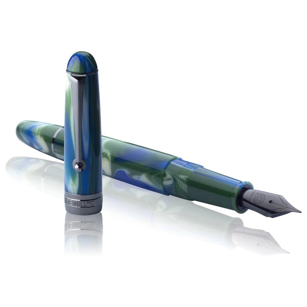 Penlux Masterpiece Delgado The Green Earth Fountain Pen (Limited Edition) PENLUX
