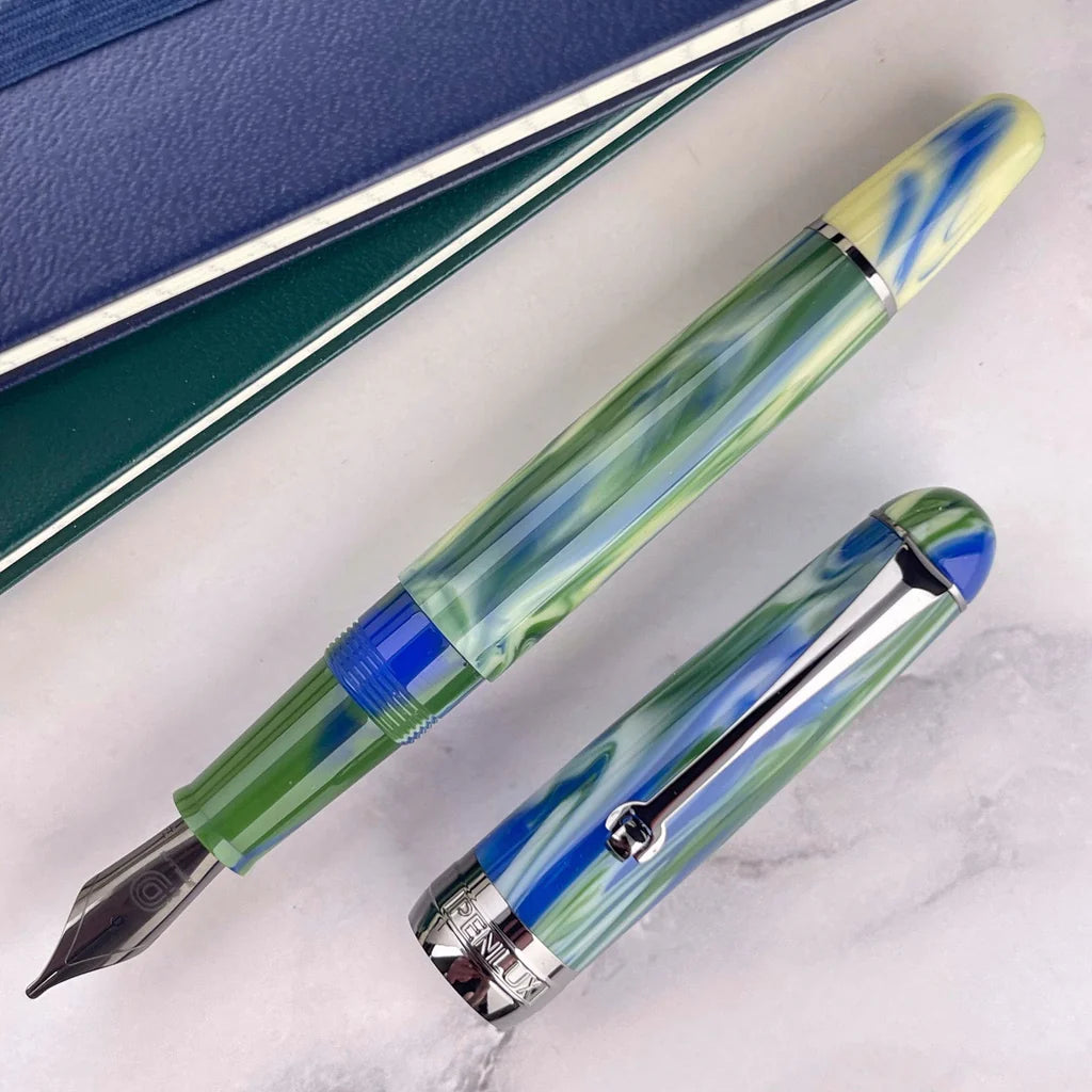 Penlux Masterpiece Delgado The Green Earth Fountain Pen (Limited Edition) PENLUX