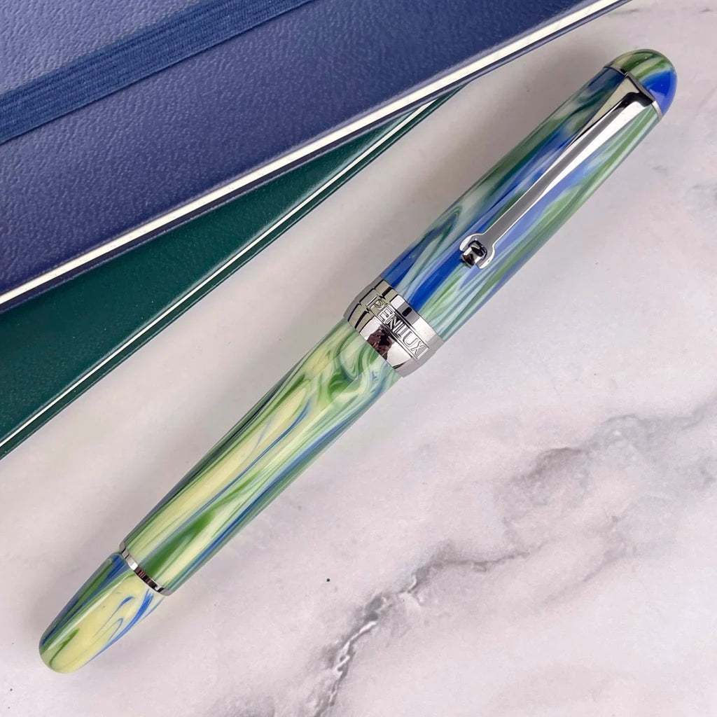 Penlux Masterpiece Delgado The Green Earth Fountain Pen (Limited Edition) PENLUX