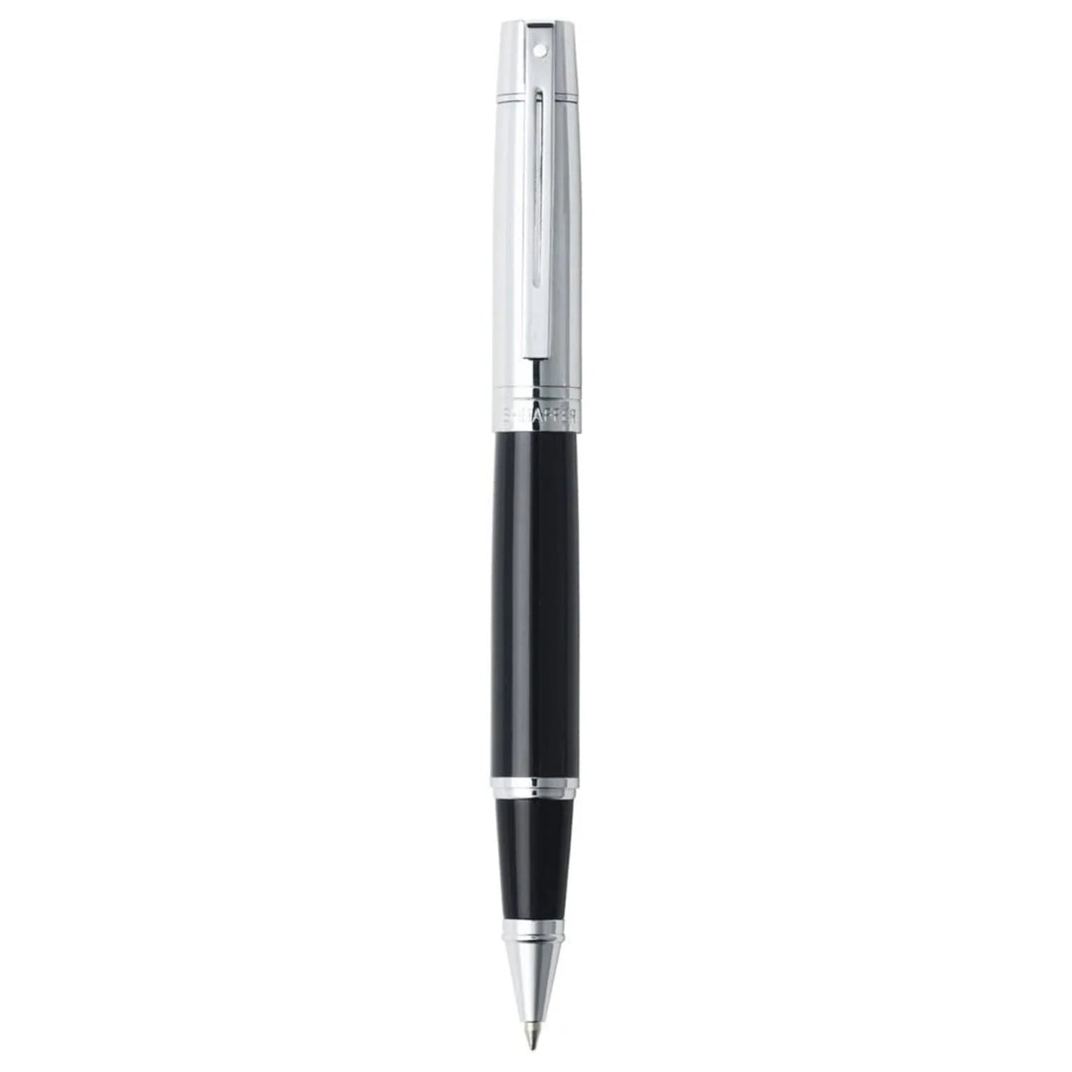 Sheaffer 300 Black/Chrome CT Roller Ball Pen A9314 Sheaffer