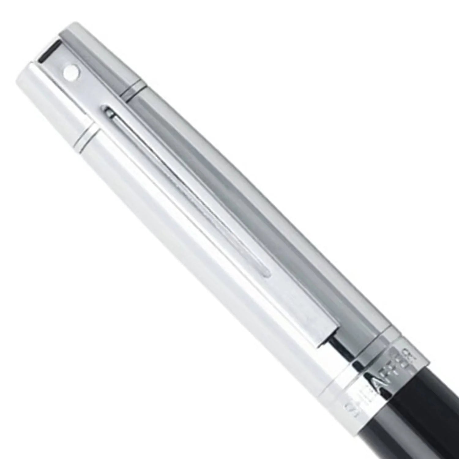 Sheaffer 300 Black/Chrome CT Roller Ball Pen A9314 Sheaffer