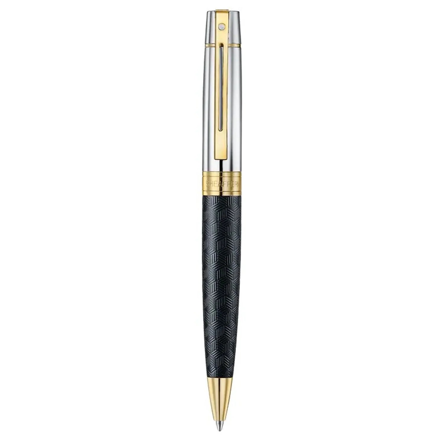 Sheaffer 300 Black/Chrome GT Ballpoint Pen E9347 Sheaffer
