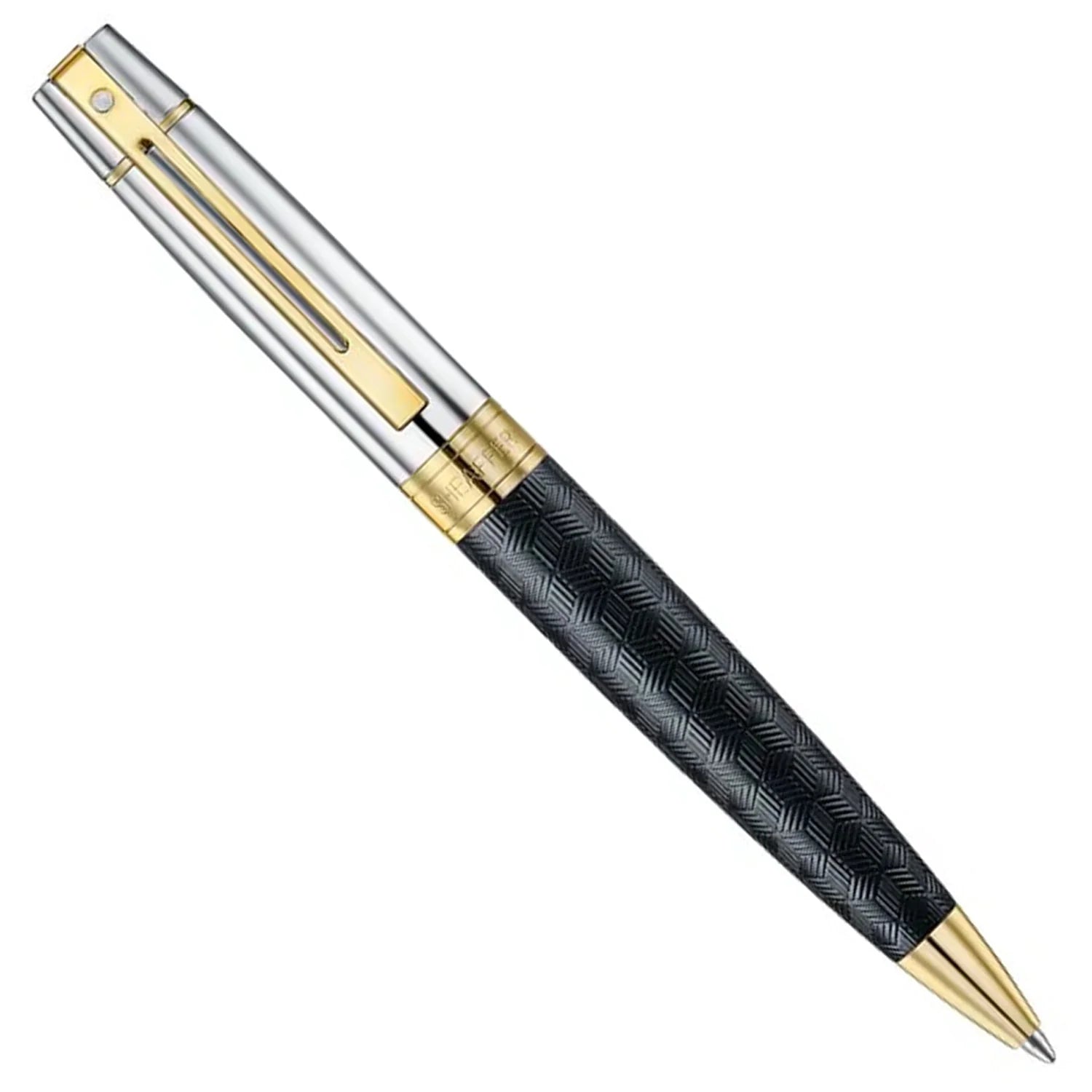 Sheaffer 300 Black/Chrome GT Ballpoint Pen E9347 Sheaffer