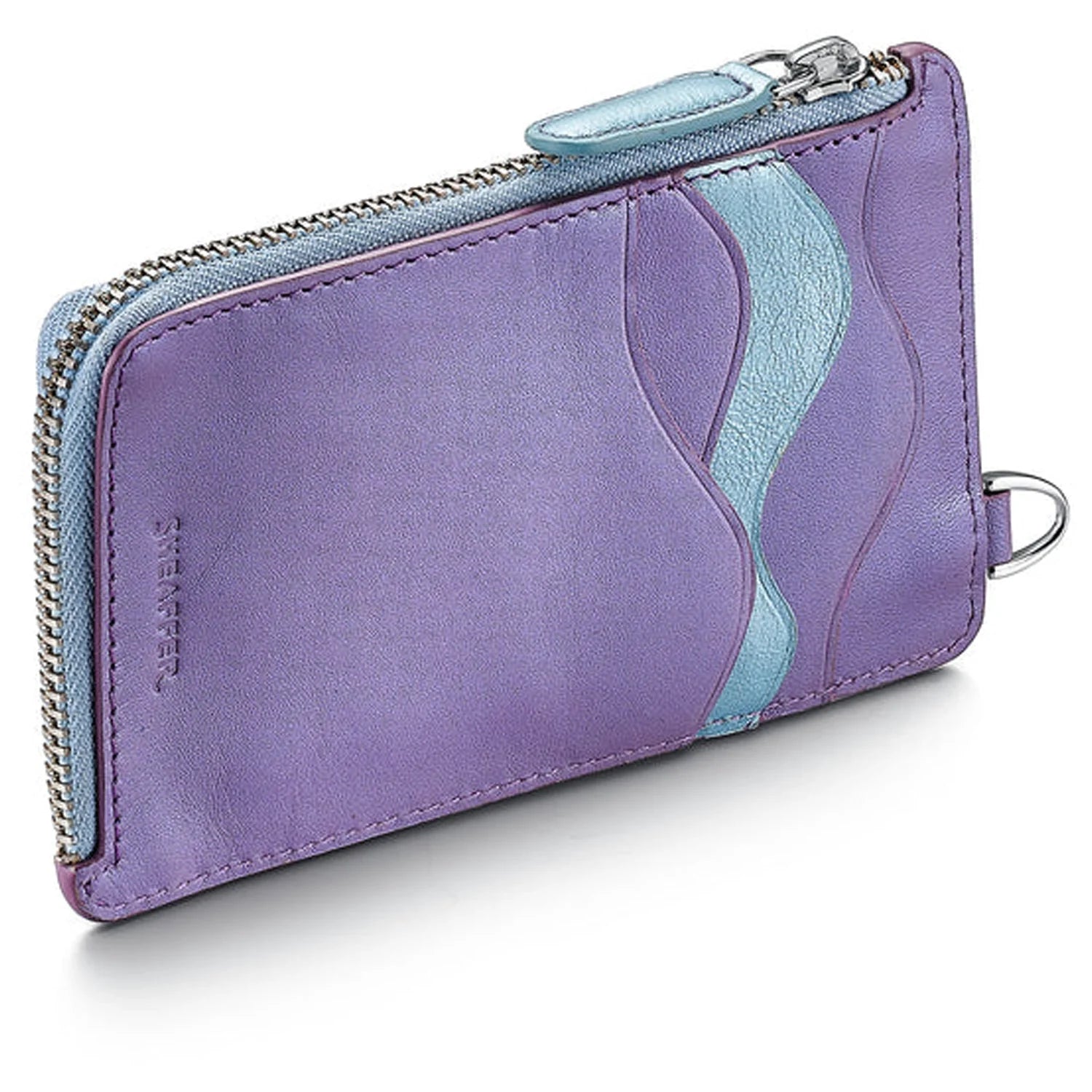 Sheaffer Expressions VFM Blue/Purple Pearlised Gradient CT Ballpoint Pen + Card Case Gift Set G9430 Pen Club